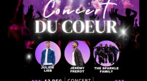 Affiche Concert du Coeur du 13 décembre 2026